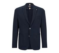 Boss Black - Blazer croisé - Homme - Vestes - Bleu - Taille: M