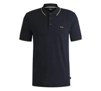 Boss Black, Homme, Tops, Bleu, Taille: 3XL Polo Rayé