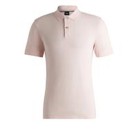 Boss Black, Homme, Tops, Rose, Taille: XL Polo en Coton Biologique avec Logo
