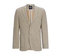 Boss - Blazer Américain Sophistiqué - Homme - Vestes - Beige - Taille: 3XL