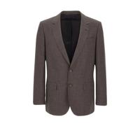 Boss - Blazer Coupe Ajustée - Homme - Vestes - Brun - Taille: L