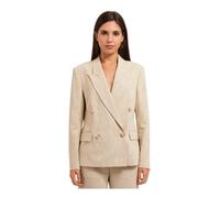 Boss - Blazer croisé - Femme - Vestes - Beige - Taille: 38 FR