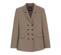 BOSS Blazer Slim en twill de gabardine - Style Joxana, 50565622 Marron 42