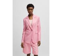 BOSS Blazer droit à revers crantés - Style C_Jasolina, 50546215 Rose clair 46