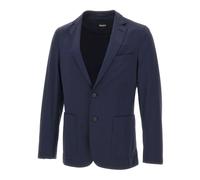Boss - Blazer en jersey ajusté - Homme - Vestes - Bleu - Taille: 2XL