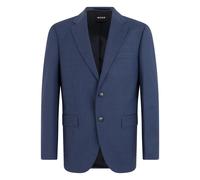 Boss - Blazer en laine à un bouton - Homme - Vestes - Bleu - Taille: L