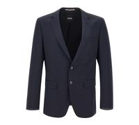 Boss - Blazer en laine H-Huge - Homme - Vestes - Bleu - Taille: M