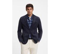 BOSS Blazer en velours côtelé en coton mélangé - Style C-Hanry-263, 50572003 Bleu foncé 50