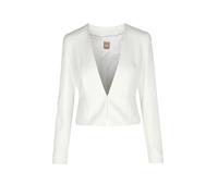 BOSS Blazer court Slim Fit sans col - Style Jamaisa, 50490043 Blanc 44