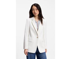 BOSS Blazer Regular en crêpe stretch - Style C_Jabla3, 50549396 Blanc 38