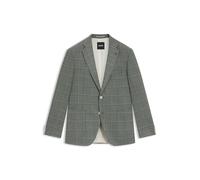 BOSS Blazer Regular en laine mélangée à carreaux - Style H-Janson-FL-253, 50545870 Vert 48