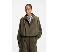 BOSS Blazer Relaxed à ourlet bouffant - Style C_Jolea, 50563118 Vert sombre 38