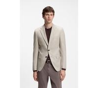 BOSS Blazer Slim à motif en mélange de laine et de cachemire - Style H-Hutson-263, 50571987 Brun chiné 48