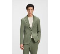 BOSS Blazer Slim en coton mélangé à micro motif - Style C-Hanry-J-252, 50545863 Vert 50