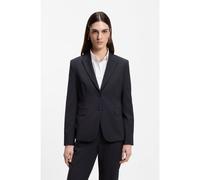 BOSS Blazer Slim en laine vierge italienne - Style Juleah, 50490035 Bleu foncé 40