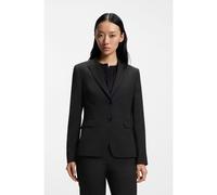 BOSS Blazer Slim en laine vierge italienne - Style Juleah, 50490035 Noir 38