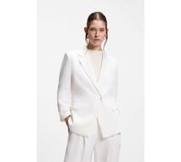 BOSS Blazer Slim en lin mélangé - Style Jia8, 50557249 Blanc 46