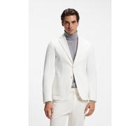 BOSS Blazer Slim en mélange de coton et de cachemire - Style C-Hanry-263, 50572003 Naturel 56
