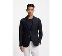 BOSS Blazer Slim en mohair stretch à micro motif - Style C-Hanry-224, 50480317 Bleu foncé 46