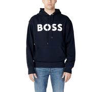 Boss Bleu foncé Sweat à capuche avec logo - Xl