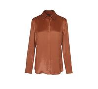 BOSS Chemisier Regular en tissu doux et brillant - Style Beruta2, 50567541 Marron 38