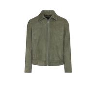 BOSS Blouson en cuir H-MALBANO vert foncé | 52