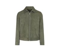 BOSS Blouson en cuir H-MALBANO vert foncé | 54