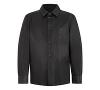 Boss - Blouson en cuir - Homme - Chemises - Noir - Taille: M