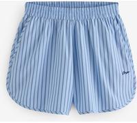 BOSS Blue Tiplyna Stripe Cotton Shorts Blue 38