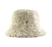 BOSS Bob blanc pour femme - Valentyne Bucket Hat Open White 327982 Taille unique