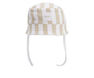 BOSS Bob réversible en coton pour bébé - Style J53097/77140, J53097 Beige 44