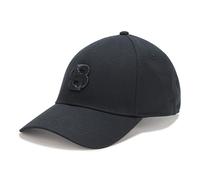 Boss Bold Center Logo Twill Cap Casquette de Baseball, Noir/Gris, Taille Unique Hommes