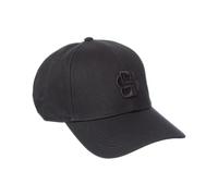 Boss Bold Center Logo Twill Cap Casquette de Baseball, Noir/Gris, Taille Unique Hommes