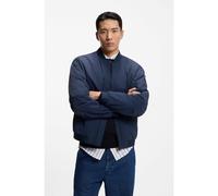 BOSS Bomber déperlant en tissu doux - Style Ovarsi, 50555846 Bleu foncé 54