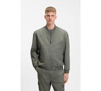 BOSS Bomber déperlant en tissu doux - Style Ovarsi, 50555846 Gris 48
