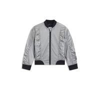 BOSS Bomber métallisé pour enfant, avec finitions contrastantes - Style J16164/01604A, J16164 Argent 114