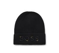 BOSS Bonnet à logo brodé et clouté pour enfant - Style J52612/09BT2, J52612 Noir 56