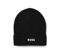 BOSS Bonnet à logo imprimé en gomme pour enfant - Style J52616/724T2, J52616 Noir 58