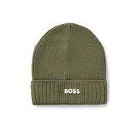 BOSS Bonnet à logo imprimé en gomme pour enfant - Style J52616/724T2, J52616 Vert sombre 58
