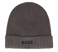 Bonnet Boss Green Asic Beanie gris foncé