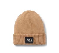 BOSS Bonnet avec étiquette logotée en silicone pour enfant - Style J51566/269T2, J51566 Marron 58