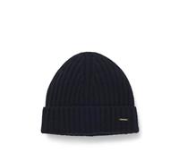 BOSS Bonnet côtelé en cachemire - Style L-Heroe_Hat, 50551001 Bleu foncé pcs.