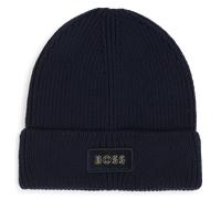 Boss - Bonnet En Tricot - Bleu Cargo - Fille - Taille T3