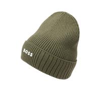 BOSS Bonnet olive / blanc, Taille 56-58