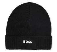 BOSS Bonnet à logo imprimé en gomme pour enfant - Style J52616/724T2, J52616 Noir 58
