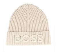 Boss Bonnet tricoté beige
