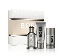 Boss Boss Bottled EDT 100 ml + DST 75 ml + Gel douche 100 ml variante Cover with Black Stripe