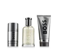 Boss Boss Bottled EDT 100 ml + DST 75 ml + Gel douche 100 ml variante Cover with Gray Stripe