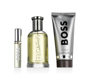 Boss Boss Bottled EDT 100 ml + EDT MINI 10 ml + Gel douche 100 ml