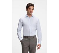 BOSS BOSS BY BECKHAM chemise Slim en coton à rayures - Style H-DAVID-spread_DB, 50573100 bleu clair 40